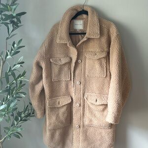 American Eagle Sherpa Coat